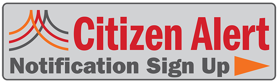 Citizen Alert Notification Sign Up